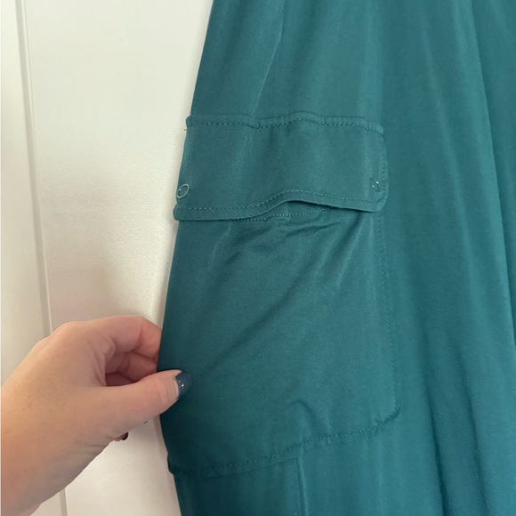 Wide Leg Cotton Pants - Picture 4 of 11